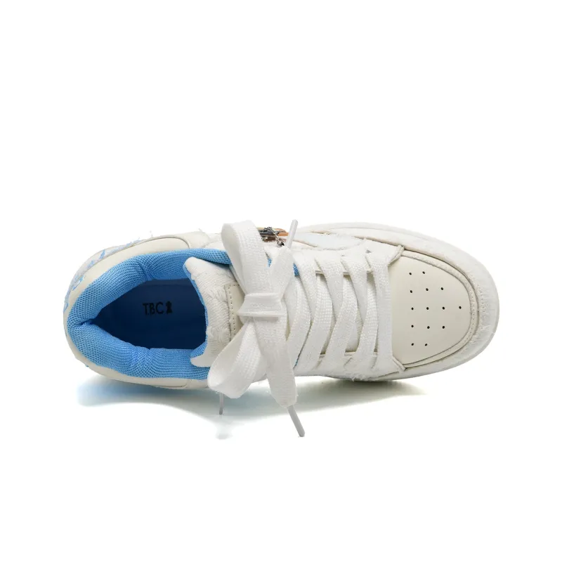 Teddy Bear Collection Slip Resistant, Abrasion Resistant, And Balanced Low Top Skateboard Shoes Unisex-10