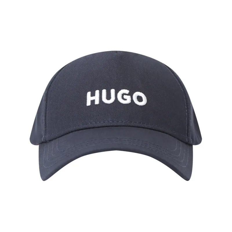 HUGO BOSS Cotton Baseball Caps Men's Dark Blue-1