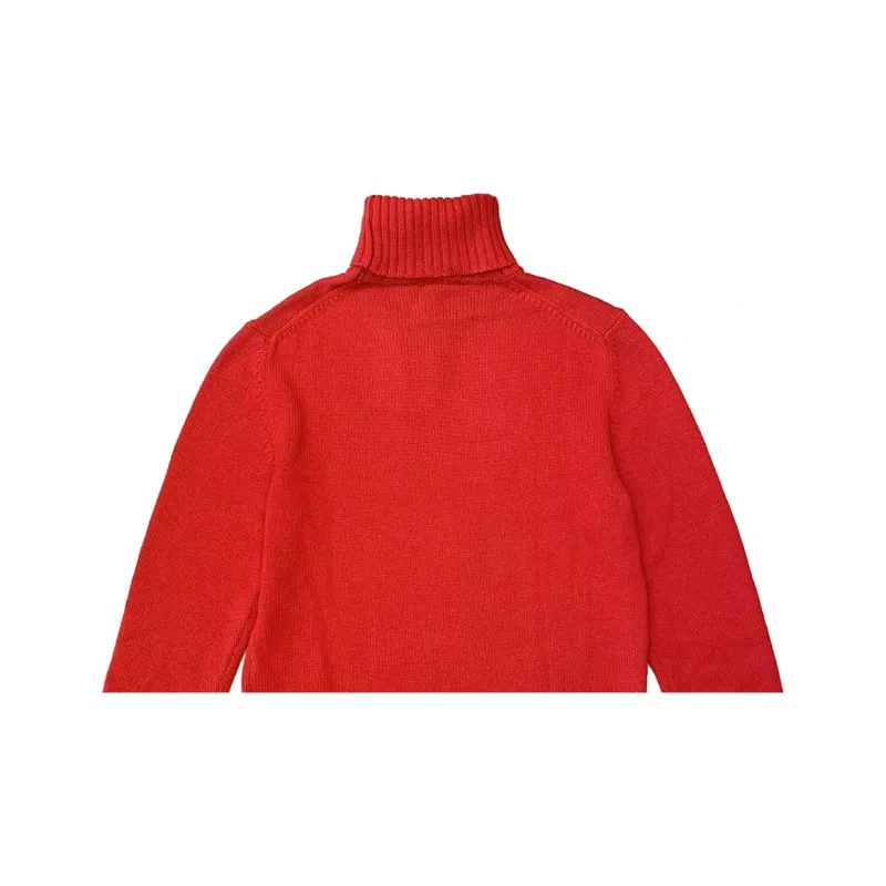 FENDI Cashmere Sweaters Men Red-4
