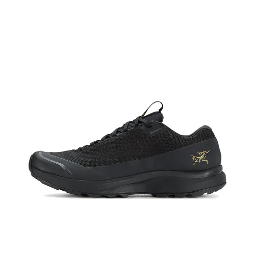 Arcteryx Aerios FL Cushioned Slip-Resistant Abrasion-Resistant Low-Top Outdoor Shoes Men's Black