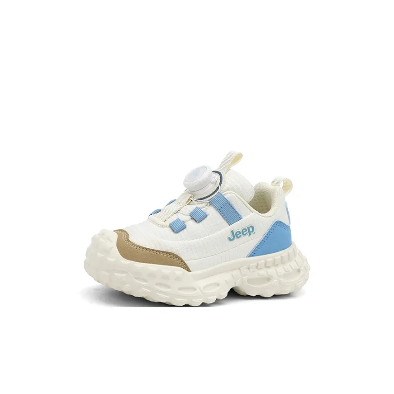 Jeep Kids Lifestyle Shoes Ecru/Lake Blue Kids'-1