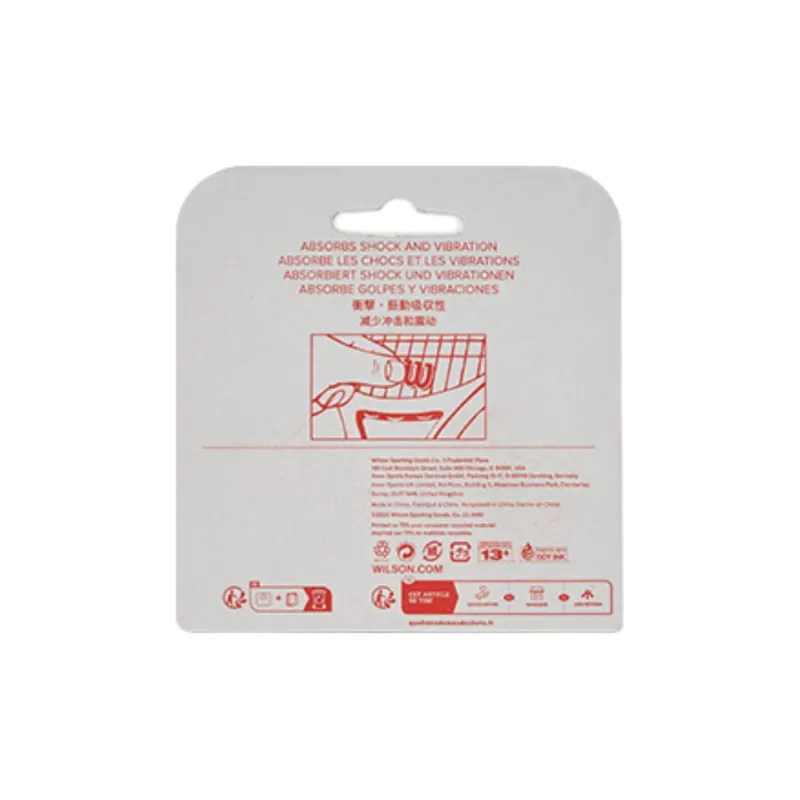 Wilson Tennis Racket Shock Absorbers Unisex White-1
