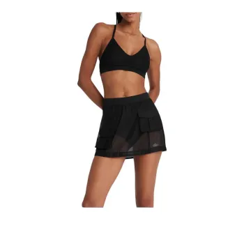 Alo Yoga SEAMLESS OPEN AIR BARELY THERE BRA Bra Women's Black