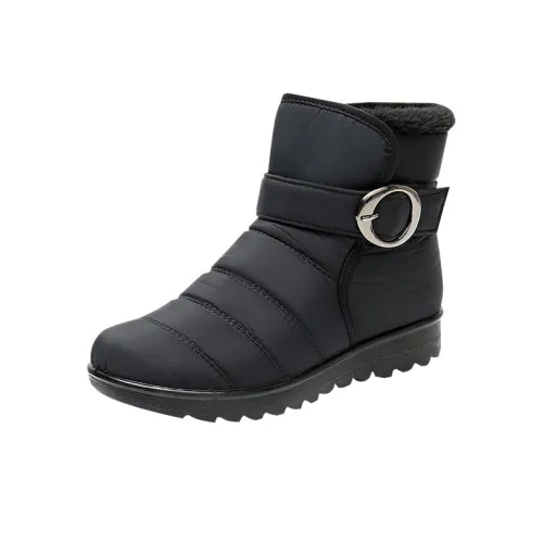 EGCHI Snow Boots Women's Black