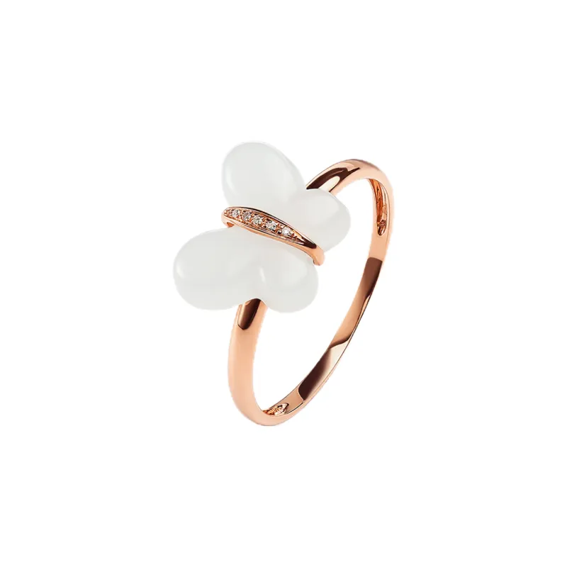 Oriental Jade Rings White Jade Women's-0