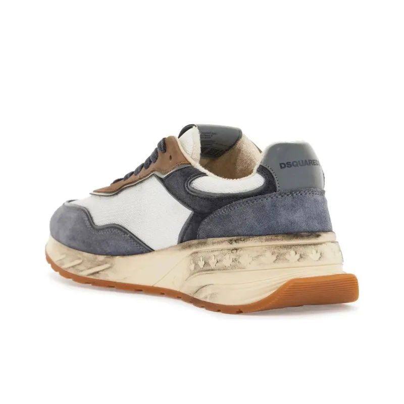 DSQUARED 2 Sprinter Lace Up Sneakers-3
