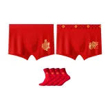 Soaring Dragon Roars across The Seas+2 Pack Prosperity Socks