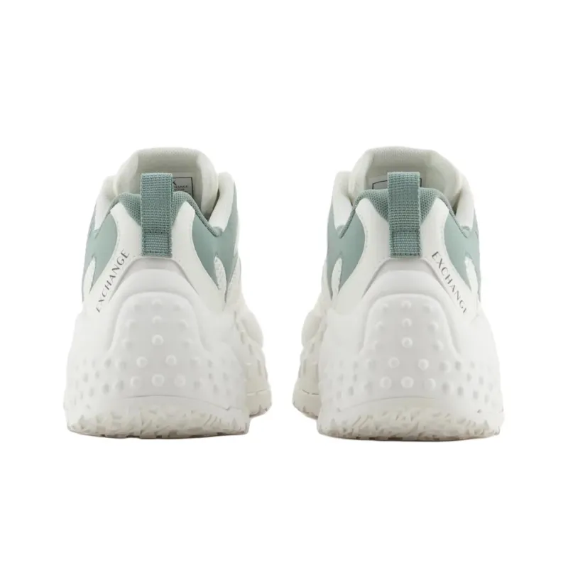 ARMANI EXCHANGEAE Low Top Casual Shoes Women's Ecru-5