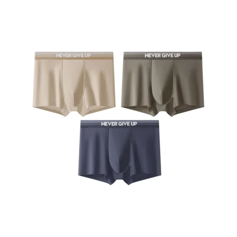 Qiao Ni Tong Underpants Men's 3 Pack-7
