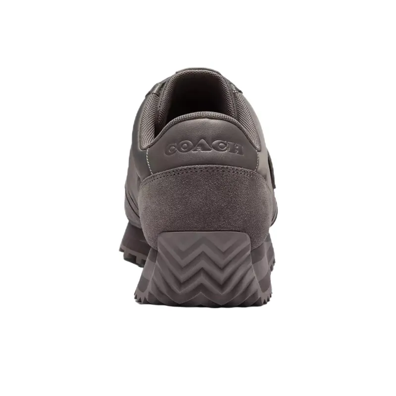 COACH Low Top Casual Shoes Men's Dark Gray-4
