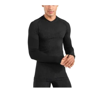 DECATHLON Undershirts Unisex Smoked Black/Graphite Gray