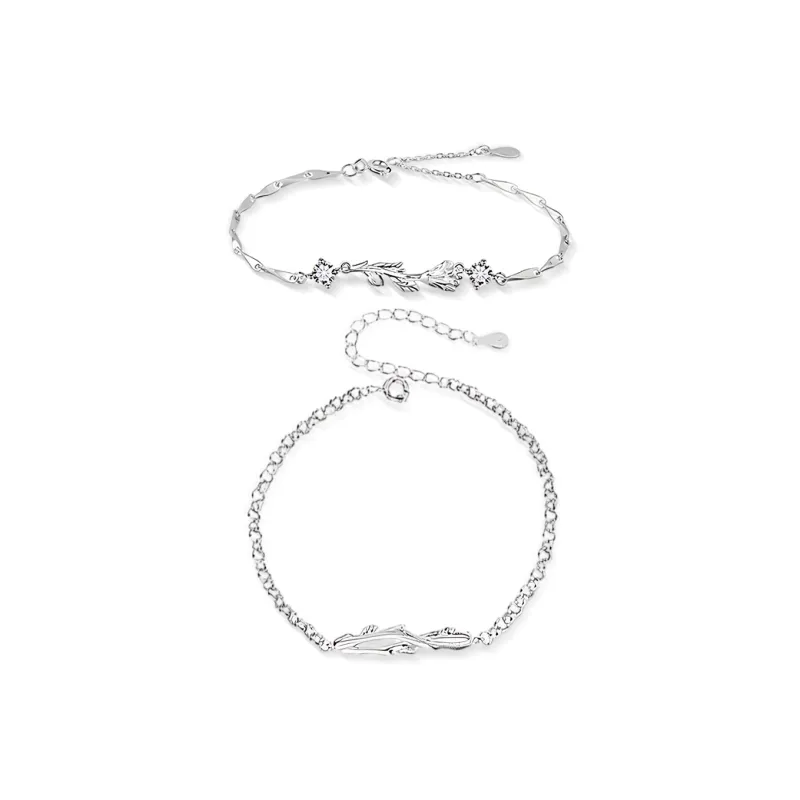 GUDS GAVE S925 Silver Bracelets Unisex-5