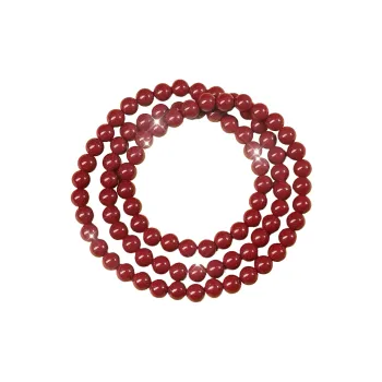 YUFENGXI Reconstructed Cinnabar Bracelets Unisex