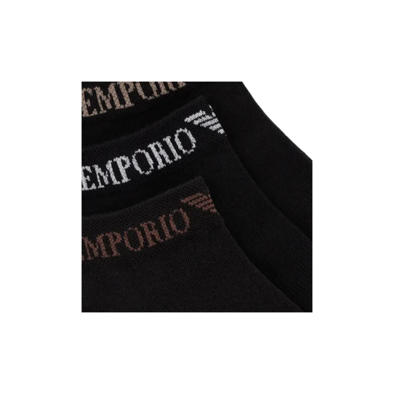 EMPORIO ARMANI Three Pack Socks With Logo-1