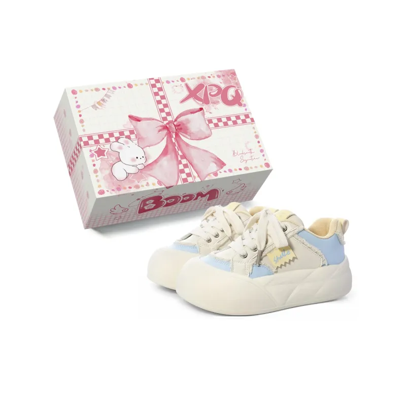 XPQ Coverage Abrasion Resistant Balance Low Top Skateboard Shoes Women's-0