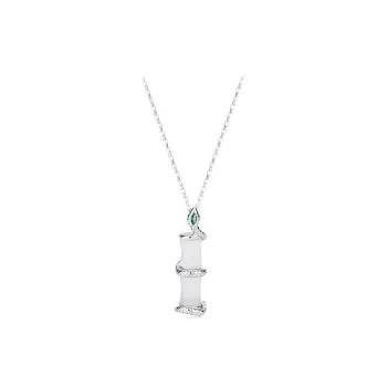 D.K.X Glass Cat Eye Necklaces Women's