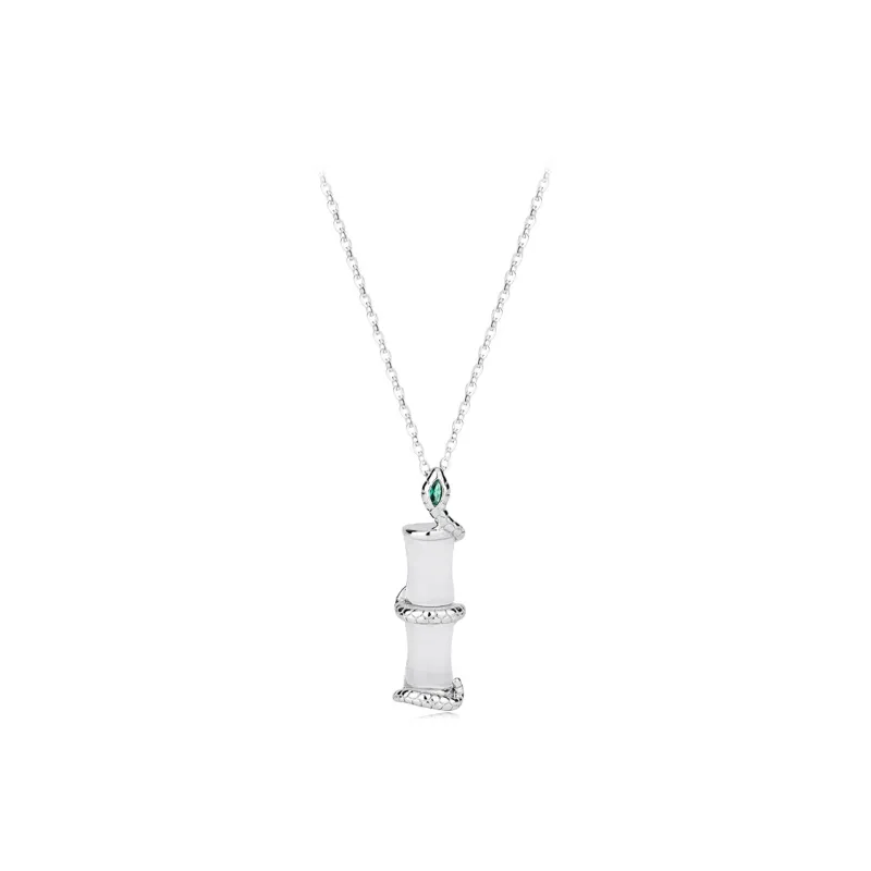 D.K.X Glass Cat Eye Necklaces Women's-0