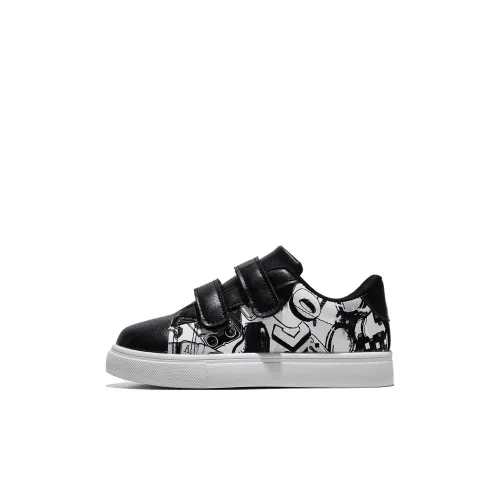 TONYBEAR Low Top Kids' Skateboarding Shoes Black Kids'