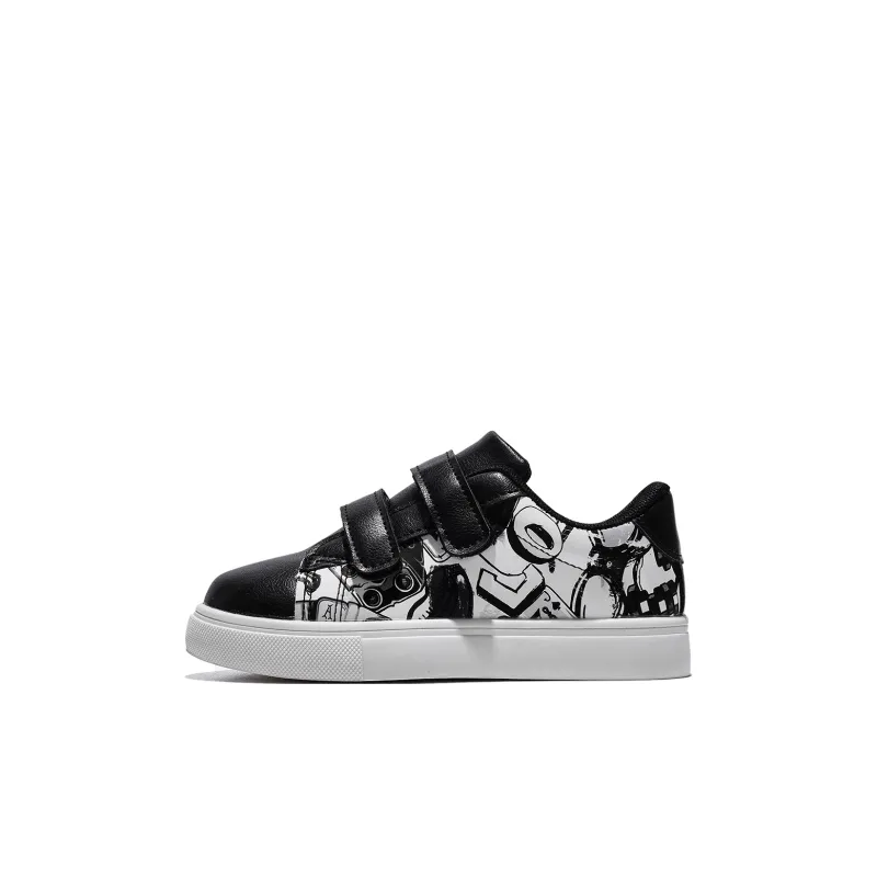 TONYBEAR Low Top Kids' Skateboarding Shoes Black Kids'-0