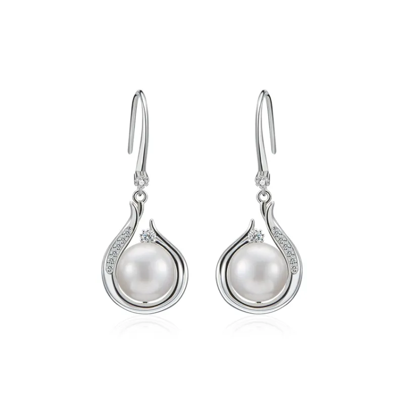IDOKAWA Freshwater Pearl Stud Earrings Women's-0