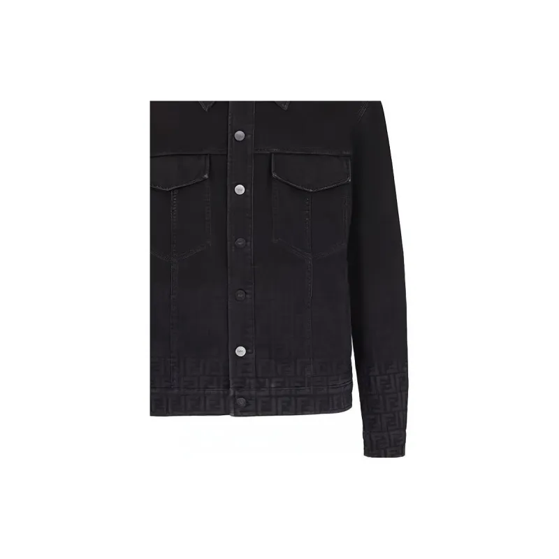 FENDI Jackets Men Black-4