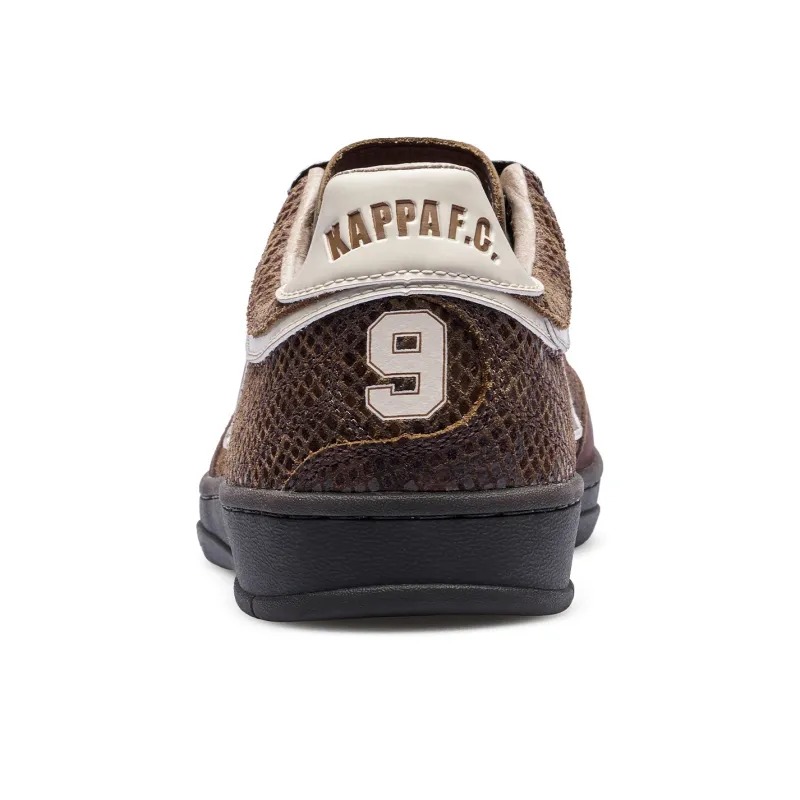 Kappa Tifo Anti-Slip Wear-Resistant Low-Top Skateboard Shoes Unisex Tan-4