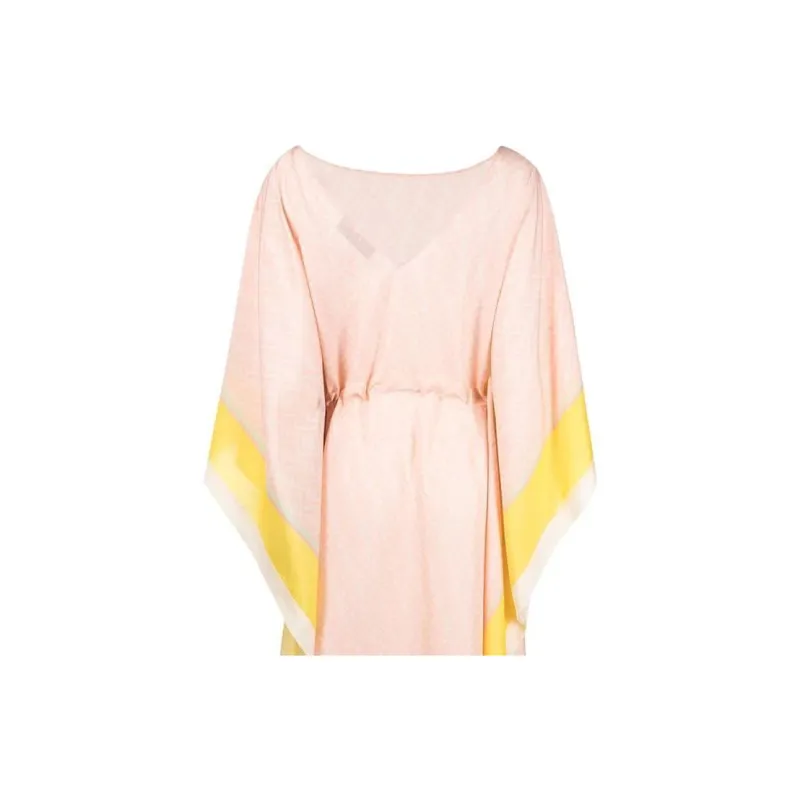 FENDI Long-Sleeved Dresses Women's Black-4