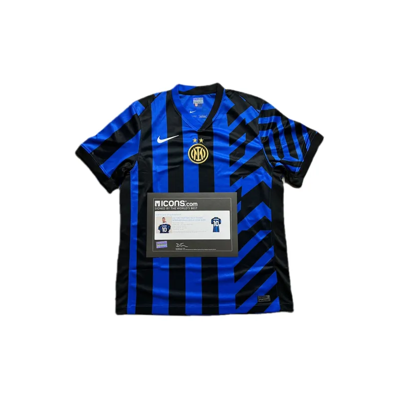 ICONS.com Inter Jersey Includes Certification Certificate Not Framed Unisex-4