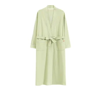 Qiao Ni Tong Pajama Robe Women's Green
