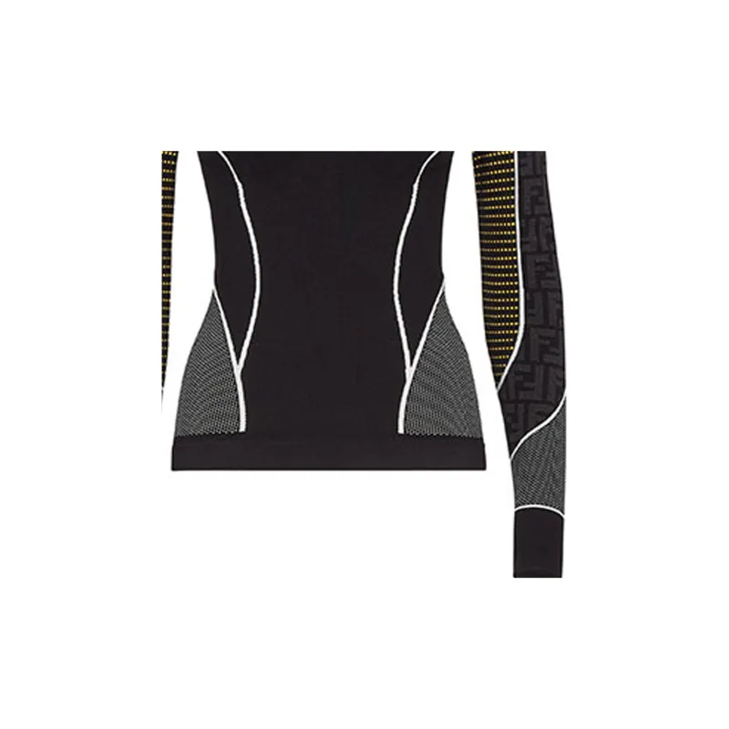 FENDI T-Shirts Women's Black-3