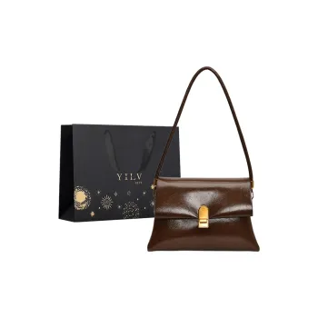 Yi Brigade PU Crossbody Bag Women's Brown/Coffee/Burgundy/Black