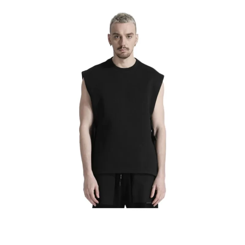 NORVINCY Comfortable And Breathable Wide Shoulder Flyknit T Shirt Unisex-0