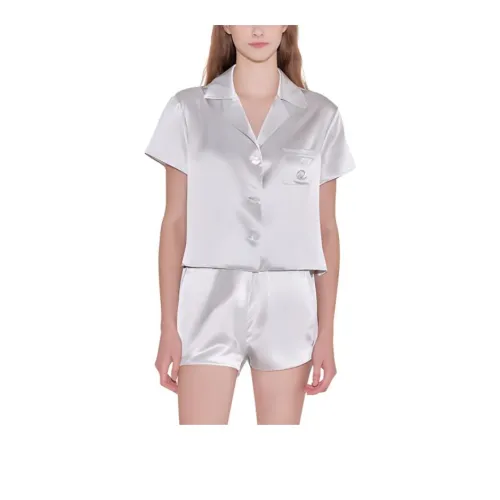 SILKY MIRACLE Pajama Set Women's Moonstone Gray