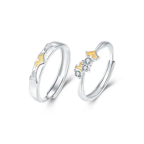 RUOK Rings Unisex Gentle Elegant Niche Design Advanced Touch Romantic Date Versatile Commute Style