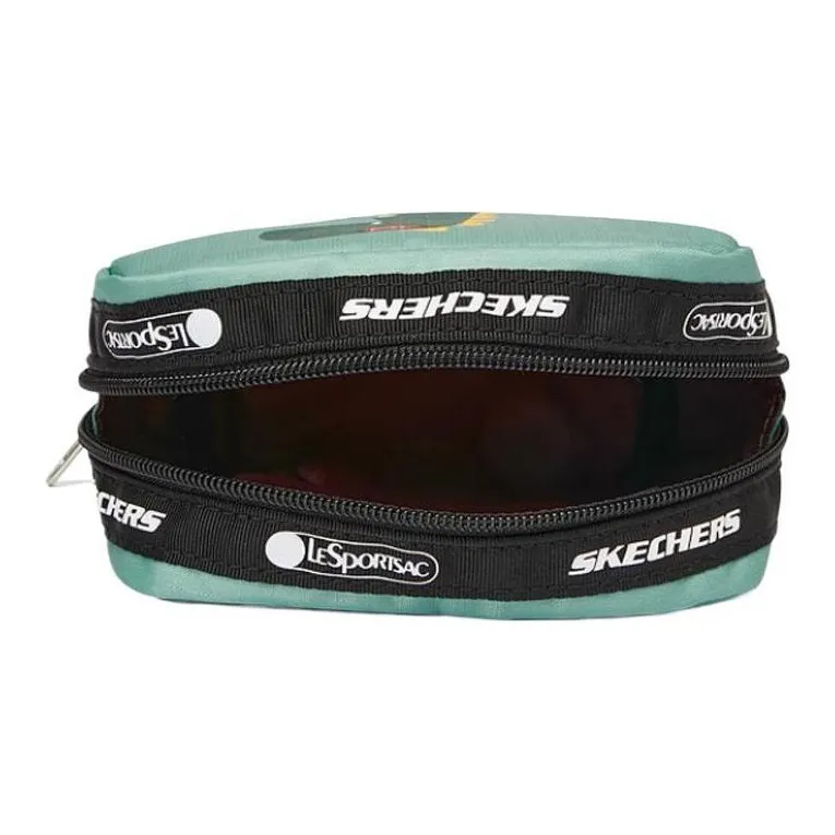 Skechers LeSportsac Collaboration Fabric Clutch Trumpets Unisex T339 Flower And Little Dinosaur-3