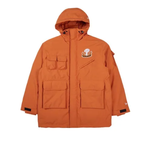 New Era Down Jackets Unisex Orange