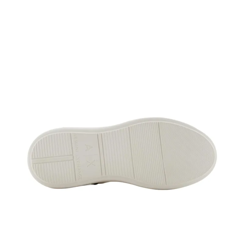 ARMANI EXCHANGEAE Low Top Skateboard Shoes Women's White-5
