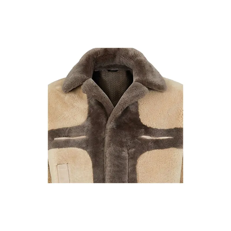 FENDI Jackets Men Beige-3