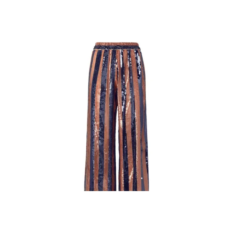 FENDI Pequin Tulle Trousers-2