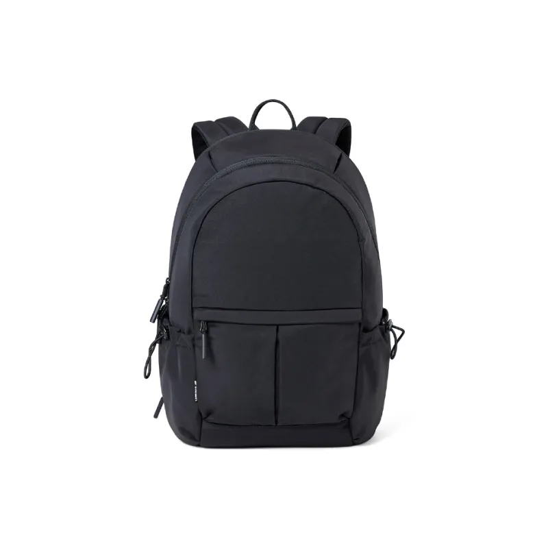 Hanke Nylon Backpack Medium Size Unisex Smoke Orange/Graphite Black/Stone Gray-8