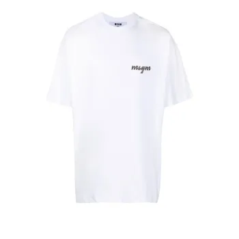 MSGM T Shirts Men White