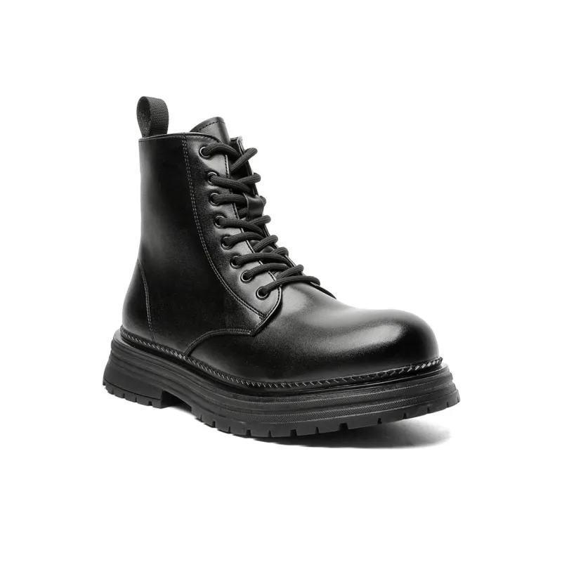 Cachiotti KAQIAODI Crew Martin Boot Men's Black-3