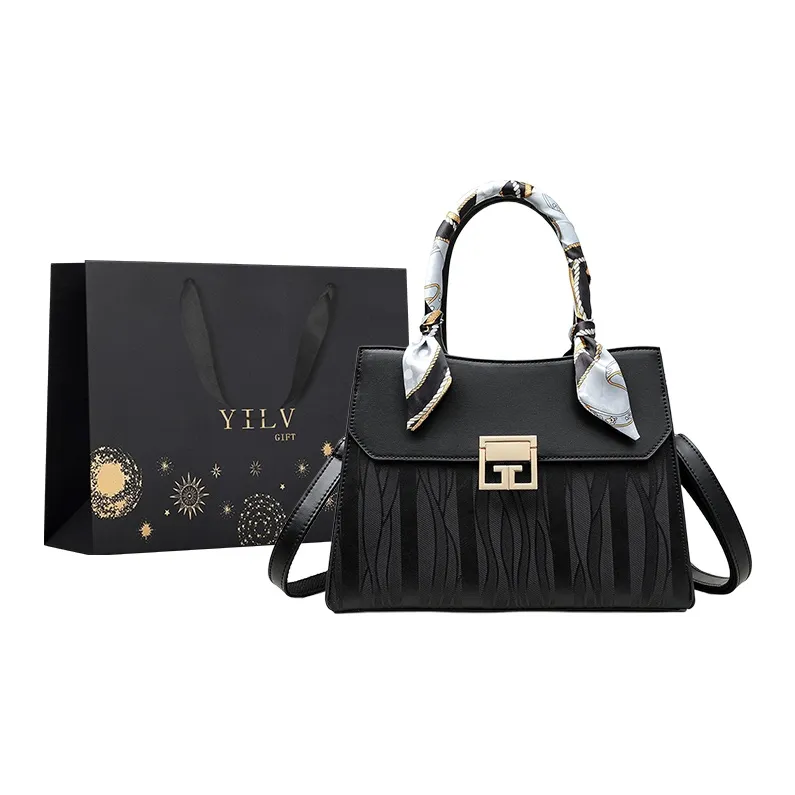 Yi Brigade PU One Shoulder Handbags Regular Women's Red/Blue/Black-3