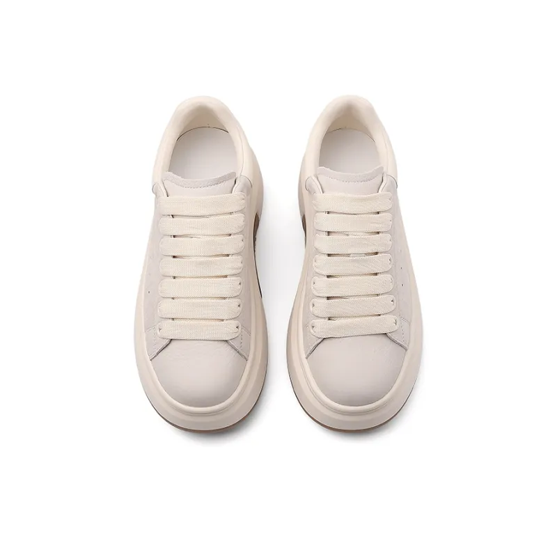 BURGELY Lightweight Height Increasing Low-Top Skateboard Shoes Women's-4