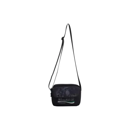 361° Fabric Crossbody Bag Regular Unisex Black/Gray