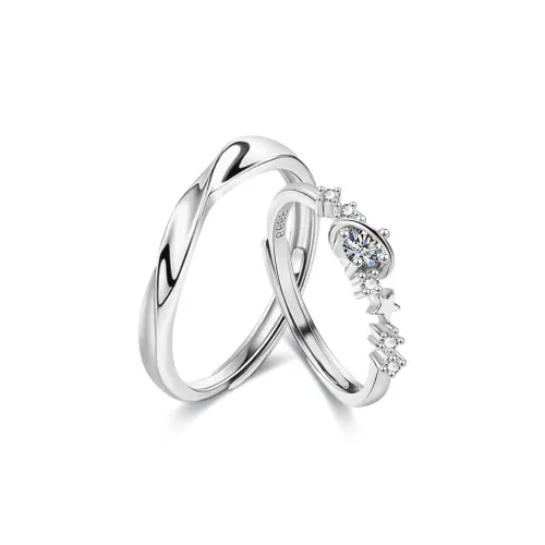 SWEET PLANET S999 Fine Silver Rings Unisex