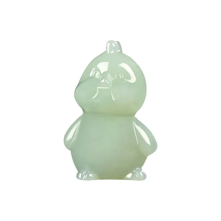 KUNYUYAO Hetian Jade Pendants White Jade Unisex-5