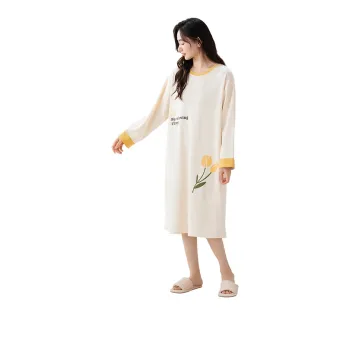 MIIOW Nightgown Women's Cream Beige