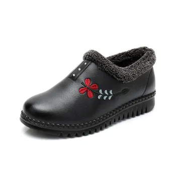 EGCHI Casual Single Shoes Women's Black