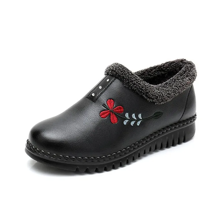 EGCHI Casual Single Shoes Women's Black-0